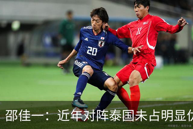邵佳一：近年对阵泰国未占明显优势 国家队无友谊赛